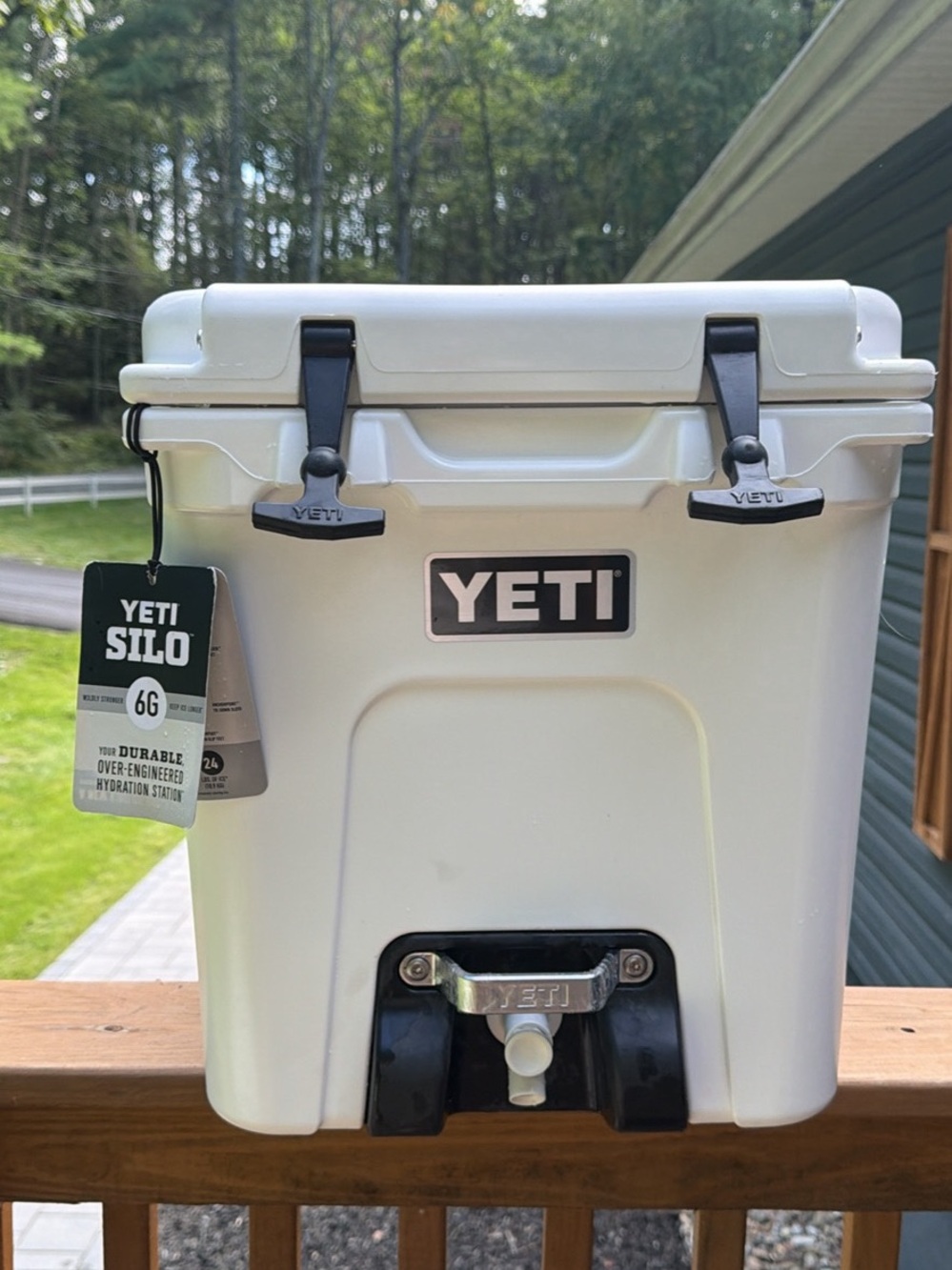 Yeti White Silo 6G Beverage Cooler Dispenser